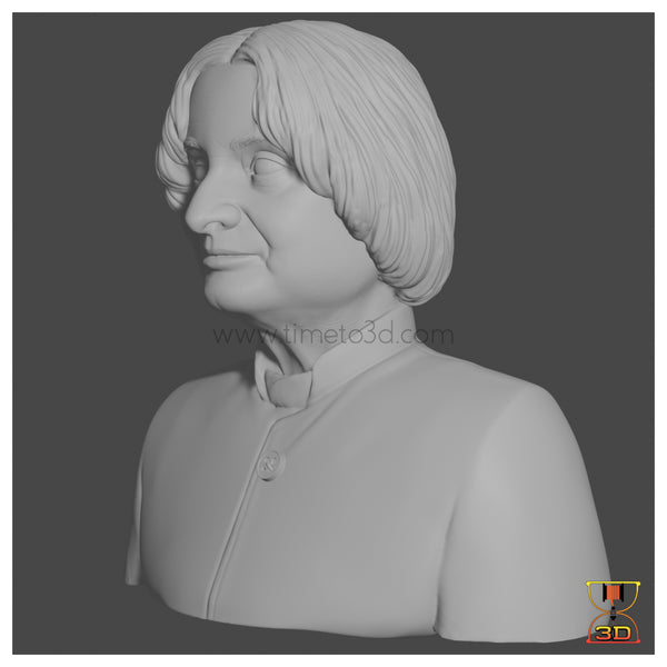 Dr. APJ Abdul Kalam - CAD Model Bust