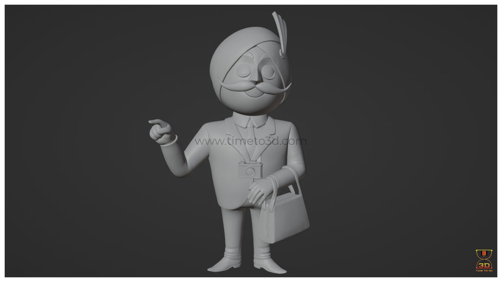 Air India Maharaja - CAD Model