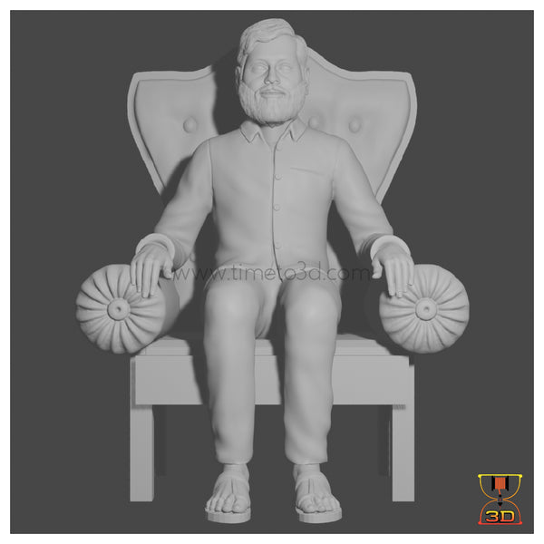 Mr. Eknath Shinde - CAD Model