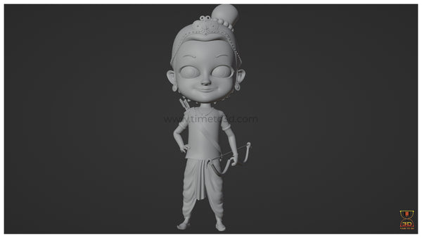 Lord Ram - Child - CAD Model