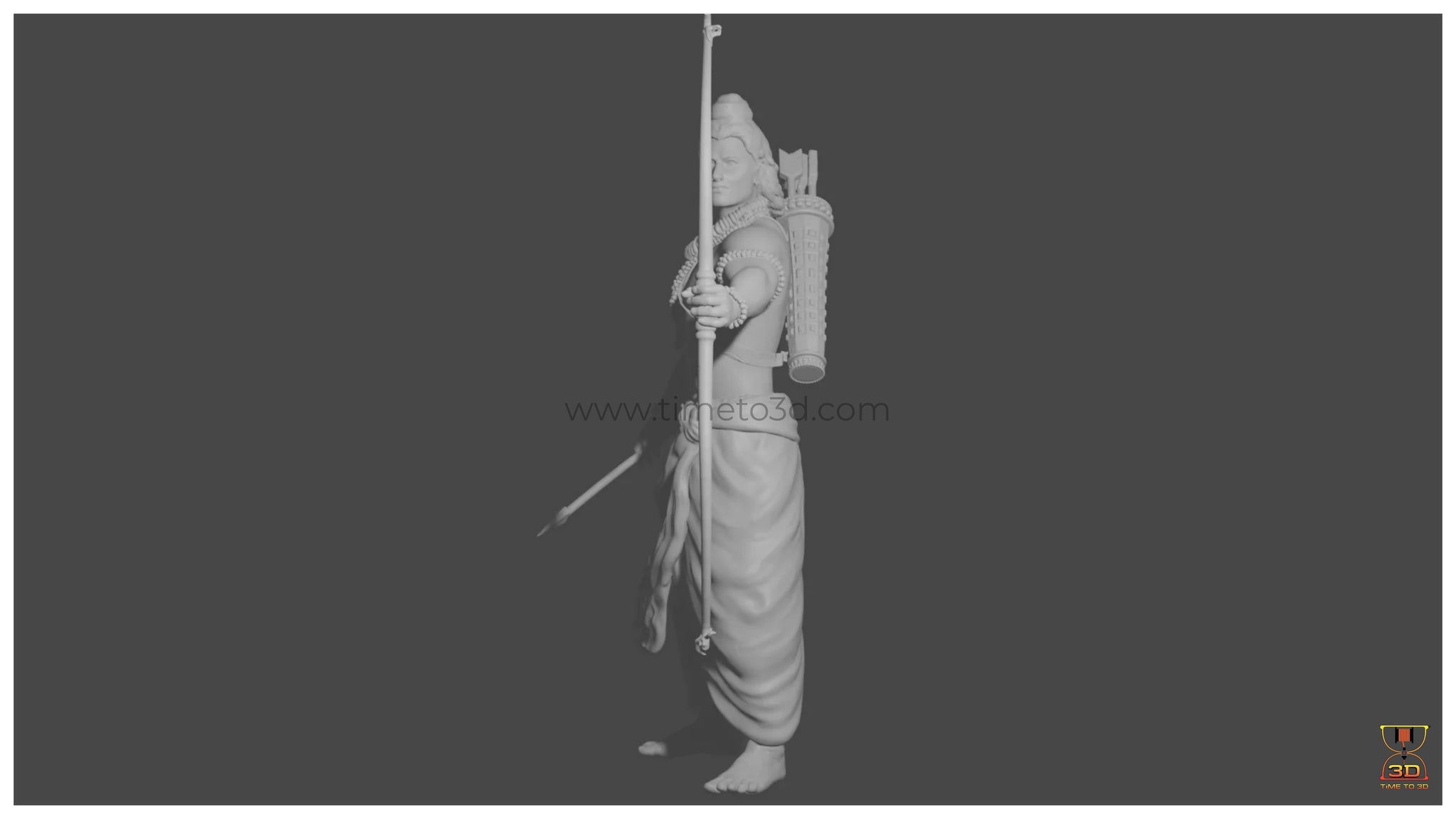 Lord Rama - CAD Model – Time To 3D