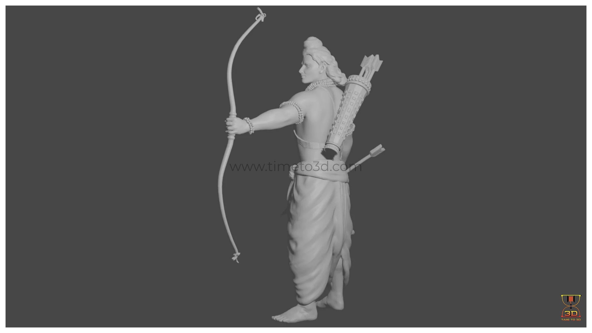 Lord Rama - CAD Model – Time To 3D