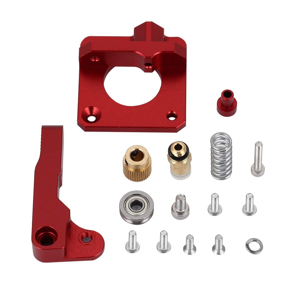 MK8 Extruder Aluminum Alloy Block Bowden Extruder Frame 1.75mm Filamen ...