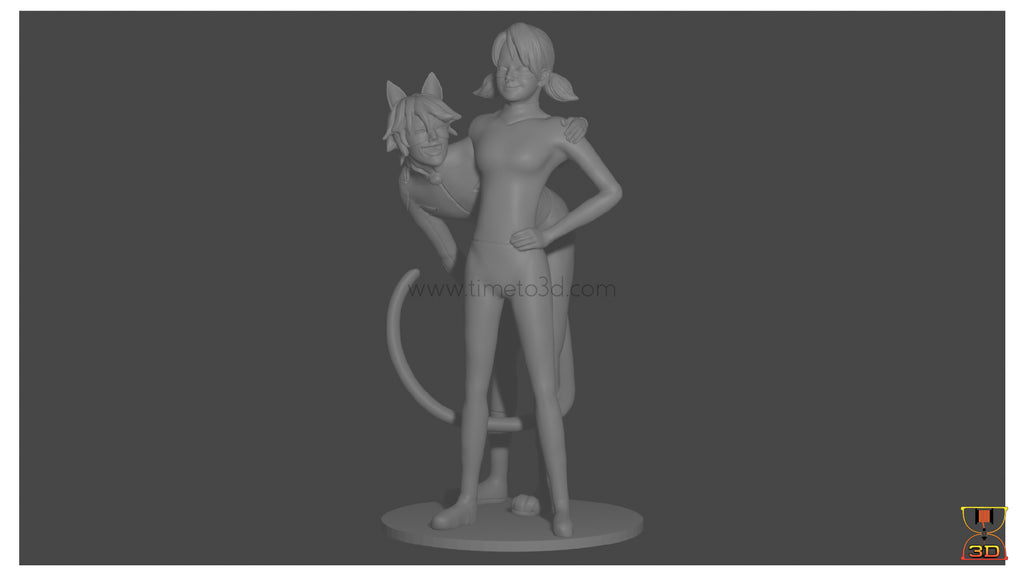 Ladybug & Cat Noir - CAD Model